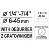 Řezač trubek 6 - 45 mm PVC, Al, Cu Yato YT-2233