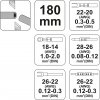 Kleště konektorové 180 mm ( YT-2255 ) Yato YT-2255