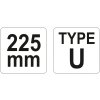Kleště samosvorné svářečské 225 mm Yato YT-2461