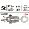 Svěrka karosářská samosvorná k tahání 5t 125mm Yato YT-2542 + Dárek, servis bez starostí v hodnotě 300Kč
