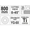 Řezačka na obklady 800 mm Yato YT-3708 + Dárek, servis bez starostí v hodnotě 300Kč
