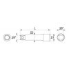 Nástavec 3/8"prodlužovací 254 mm odchylný Yato YT-3849