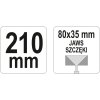 Kleště tvarovací zahnuté 210 mm Yato YT-5140