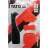 Špachtle na silikon s odřezávačem 4ks Yato YT-5262