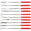 Sada pilníků jehlových diamantových 3 x 140 mm 10 ks 25 mm Yato YT-6145