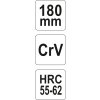 Kleště štípací boční 180mm Yato YT-6612