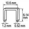 Sešívačka čalounická 10,6 mm Yato YT-7005