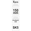 Nůž řezací + 3 ks břitů Yato YT-7534