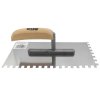 Hladítko nerezové 270x130 mm zub 12mm - dřevěná rukojeť MAGG 080110