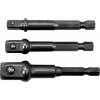 Sada adaptérů 3ks HEX 1/4, 3/8, 1/2 Yato YT-04685