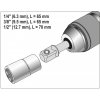 Sada adaptérů 3ks HEX 1/4, 3/8, 1/2 Yato YT-04685