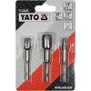 Sada adaptérů 3ks HEX 1/4, 3/8, 1/2 Yato YT-04685