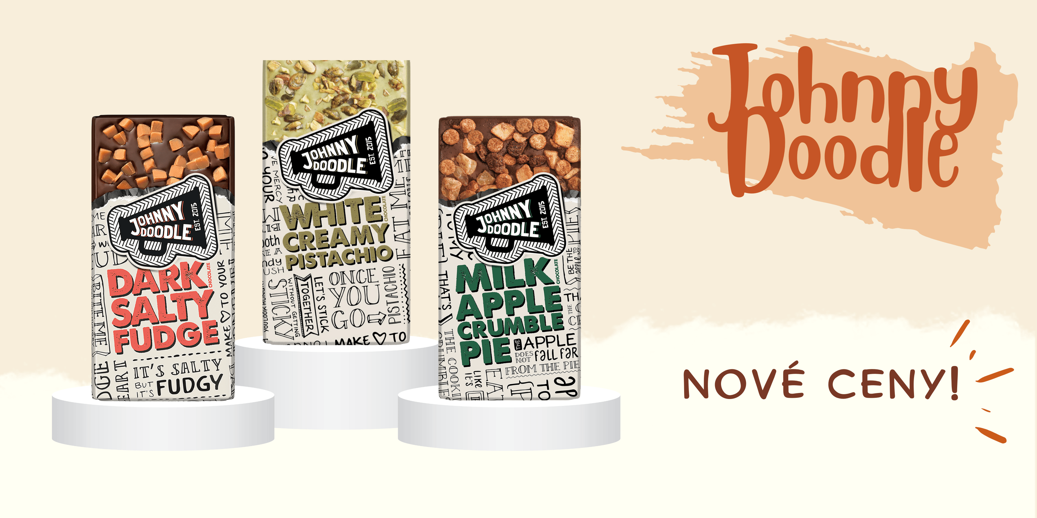 Johnny Doodle - nové ceny