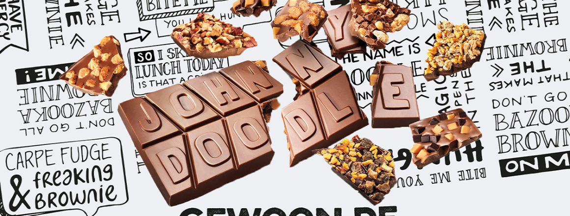 Čokolády od Johnny Doodle