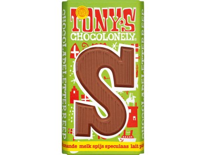 Tonys vánoční mléčná, sušenky spekularius a mandlová pasta