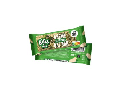 BITES WE LOVE - ovesná tyčinka, matcha, 30 gramů