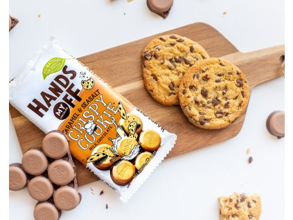 Hands Off My Chocolate Crispy Cookie Caramel Sea Salt Milk Chocolate