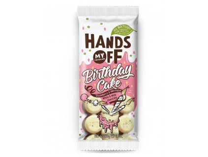Hands off my chocolate – mix bílé a mléčné čokolády, narozeninový dort, 100 gramů