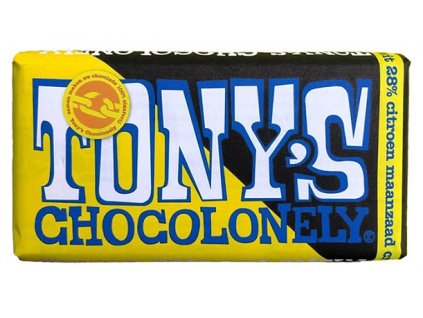 Tony’s Chocolonely - bílá čokoláda, citron a makový koláč, 180 gramů