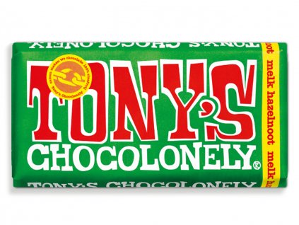 Tony’s Chocolonely - mléčná čokoláda, oříšky, 180 gramů