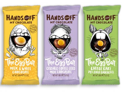 Hands off my chocolate – SADA The Egg bar čokolád, 320 gramů
