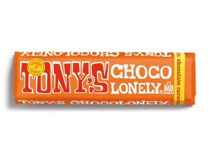Tony’s Chocolonely – mléčná čokoláda, karamel a mořská sůl, 47 gramů