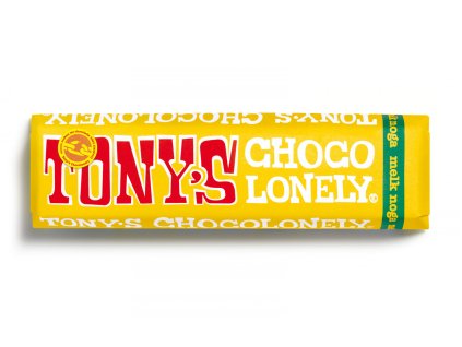 Tony’s Chocolonely – mléčná čokoláda, nugát, 47 gramů