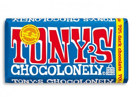 Tony’s Chocolonely – hořká čokoláda, 180 gramů