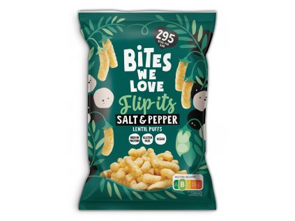 BITES WE LOVE - FLIP-ITS, sůl & pepř, 75 gramů