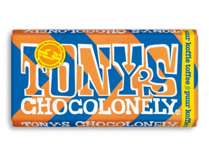 Tony’s Chocolonely – hořká čokoláda, coffie toffee, 180 gramů