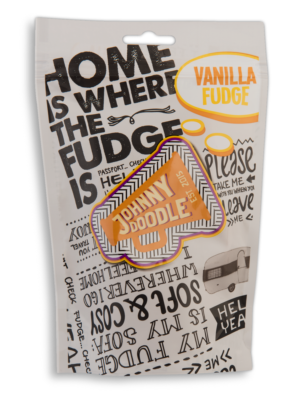Johnny Doodle – karamelky, vanilka, 200 gramů