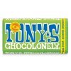 Tony’s Chocolonely – hořká čokoláda, mandle a mořská sůl, 180 gramů