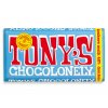 Tony’s Chocolonely – mléčná tmavá čokoláda, 180 gramů