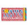 Tony’s Chocolonely – mléčná čokoláda, dortové sušenky a karamelové kousky, 180 gramů