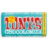 Tony’s Chocolonely – mléčná čokoláda, křupavá oplatka a sušenky, 180 gramů