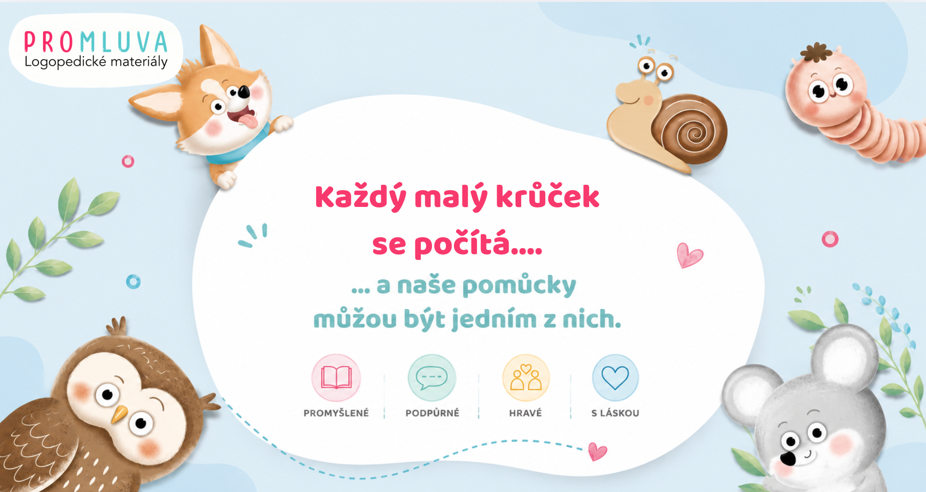 Promluva - pomůcky