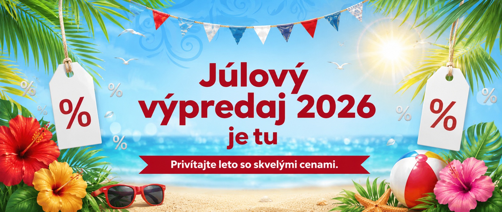 Júlový výpredaj 2026 promobily.sk