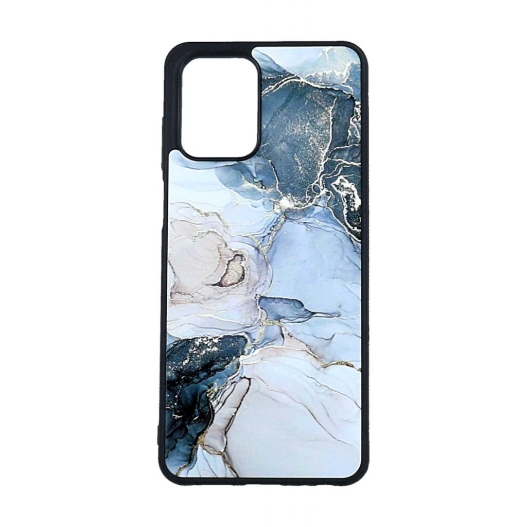 Zadný pevný kryt Marble na Motorola Moto G73 Smoky Color