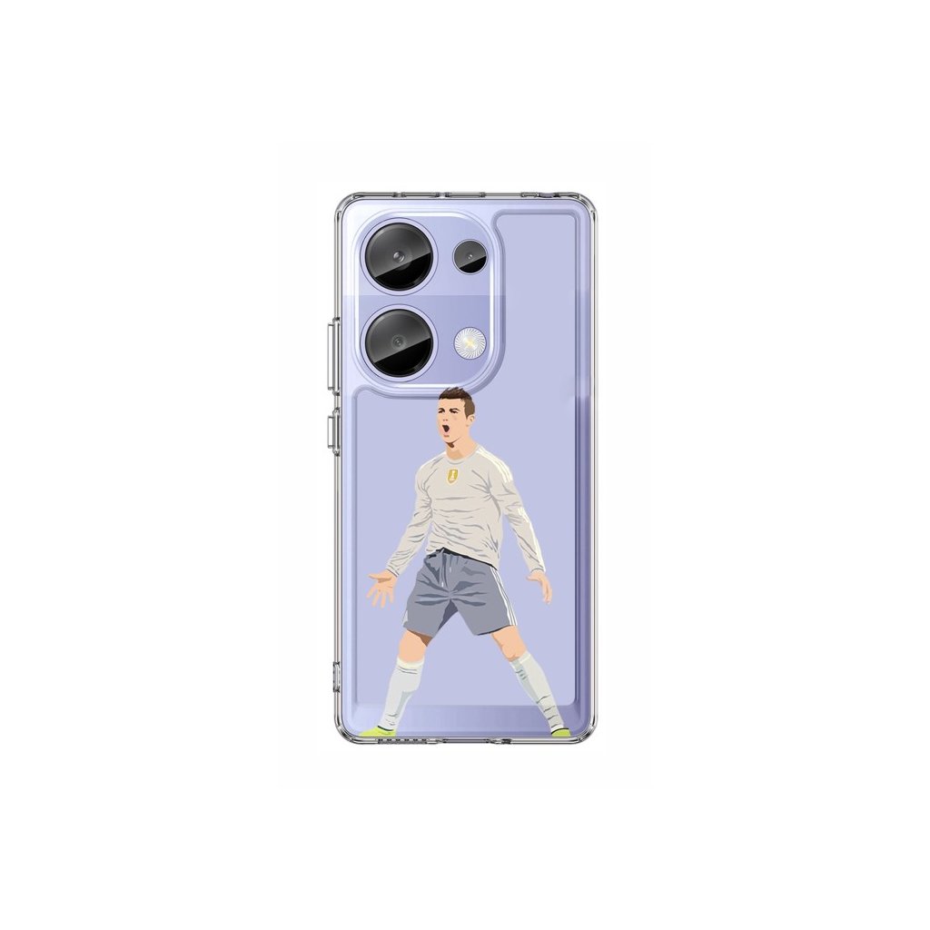 Zadný pevný kryt Image na Xiaomi Redmi Note 13 Pro Futbalista