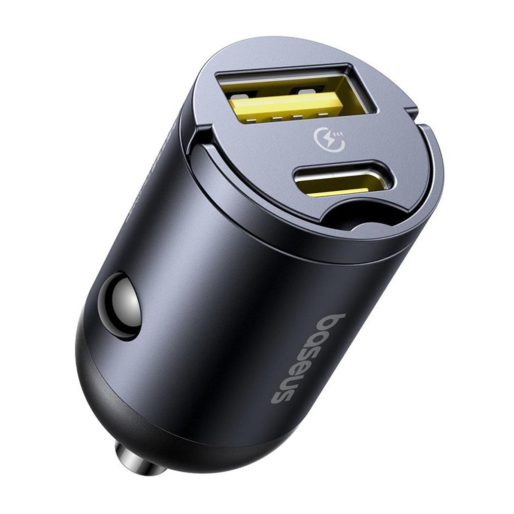 Baseus autonabíjačka Tiny Star Mini USB Type C 30W s vstavanou rukoväťou čierna