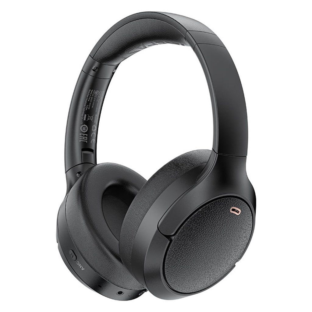 Acefast Wireless Headset H6 Type-C Bluetooth 5.3 aktívne potlačenie hluku IPX4 500mAh Hi-Fi zvuk čierna