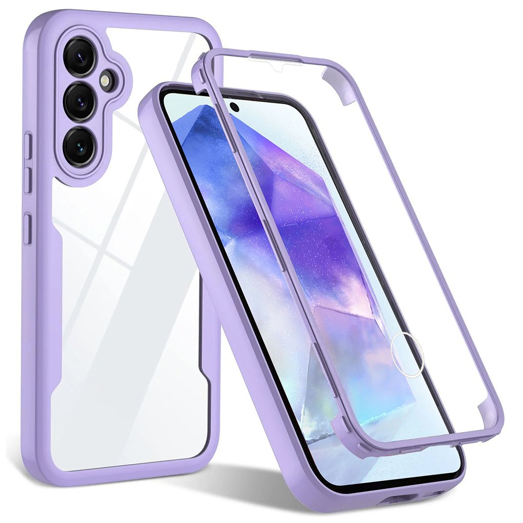 Techsuit ColorVerse 360 Series Screen Protector Samsung Galaxy A55 5G Purple