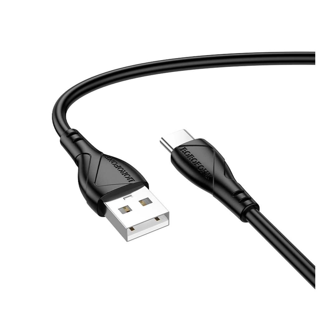 Borofone dátový kábel Energy Series BX121 USB na Type-C PVC 3A 1m čierny