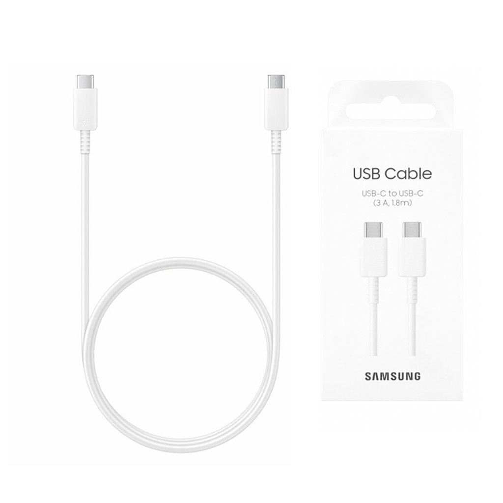 Samsung EP-DX310JWEGEU Type-C Type-C Rýchle nabíjanie 1.8m Biely