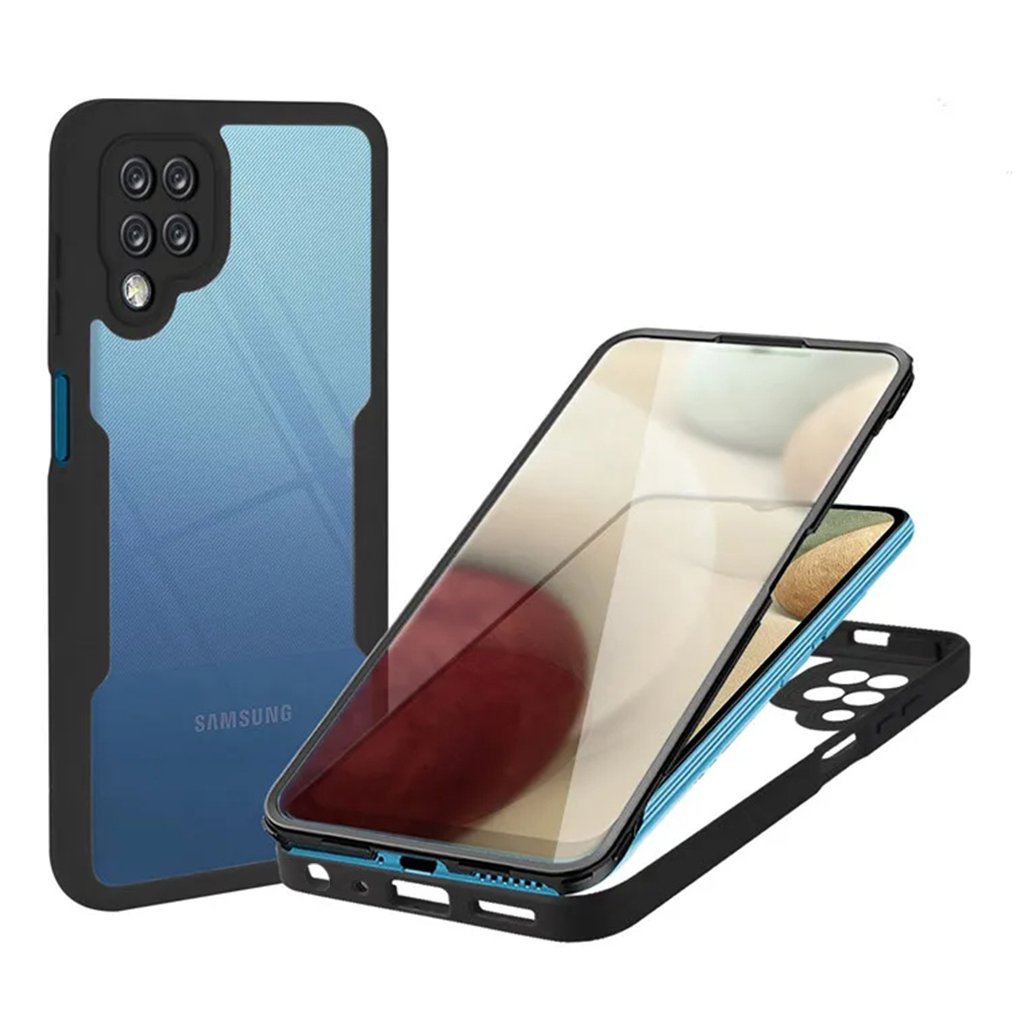 Techsuit ColorVerse 360 Series Screen Protector Samsung Galaxy A12 Black