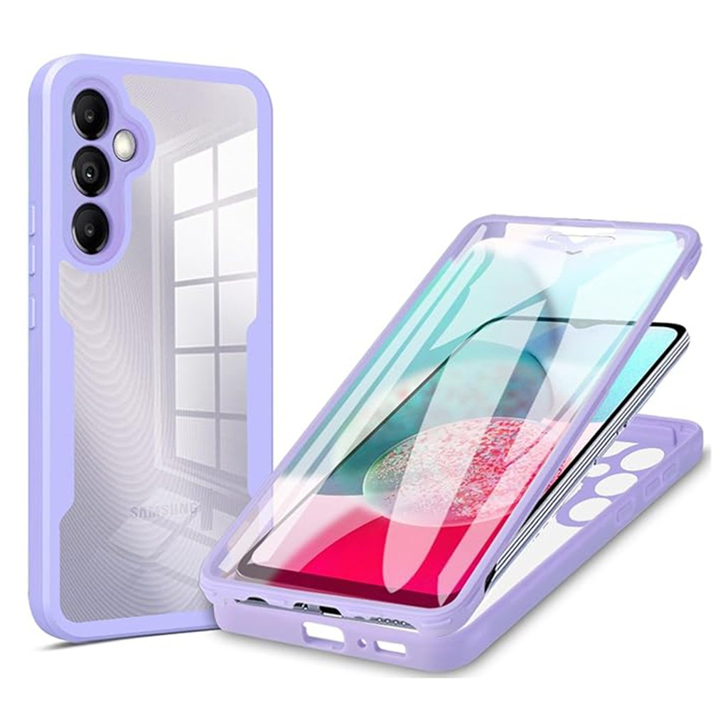 Techsuit ColorVerse 360 Series Screen Protector Samsung Galaxy A14 4G 5G Purple