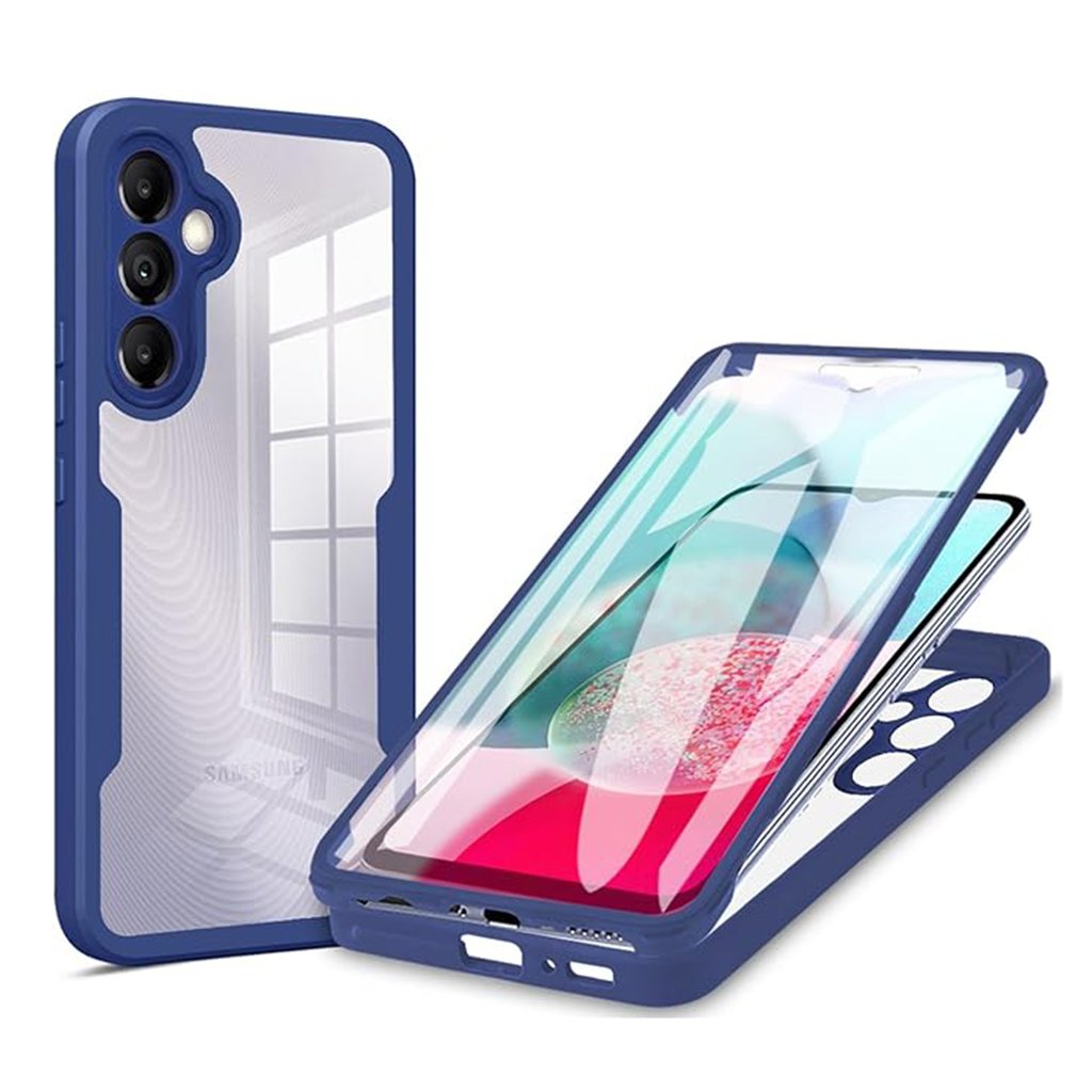 Techsuit ColorVerse 360 Series Screen Protector Samsung Galaxy A14 4G 5G Blue