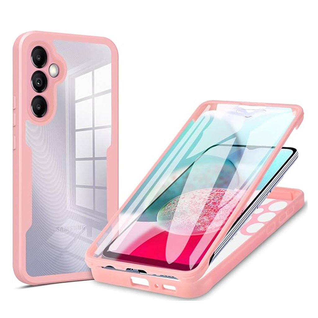 Techsuit ColorVerse 360 Series Screen Protector Samsung Galaxy A14 4G 5G Pink