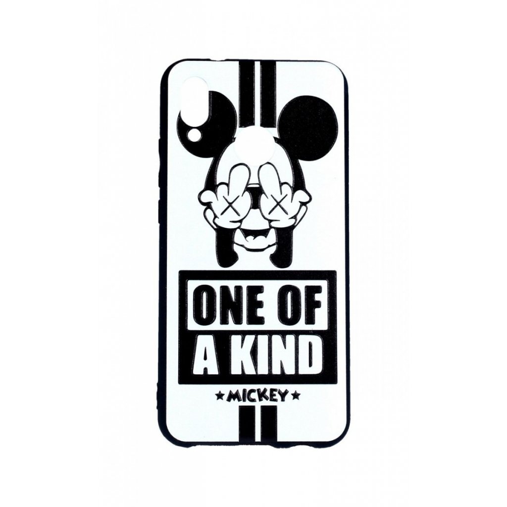 Obal na mobil Huawei P20 Lite TopQ 3D silikón Mickey Mouse kryt