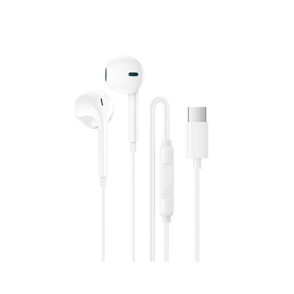 Borofone slúchadlá BM100 Fuente s mikrofónom Type C (DAC) biela